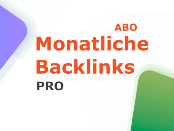 Monatliche Backlinks Kaufen