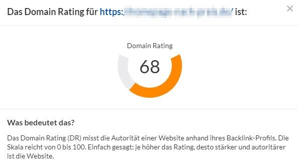 domain rating erhöhen